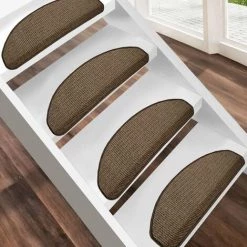 KARAT Tapis D'escalier Berlin Marron 23,5 X 65 Cm - Marron -Tapis et paillasson Soldes 46914310 4