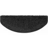 KARAT Tapis D'escalier Shaggy Sphinx Demi-tour 23,5 X 65 Cm Le Noir - Noir