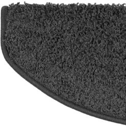 KARAT Tapis D'escalier Shaggy Sphinx Demi-tour 23,5 X 65 Cm Le Noir - Noir 7 KARAT Tapis D'escalier Shaggy Sphinx Demi-tour 23,5 X 65 Cm Le Noir - Noir -Tapis et paillasson Soldes 46915618 3