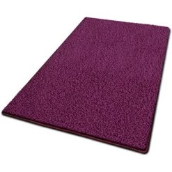 KARAT Tapis Shaggy Sur Mesure Barcelona Baie 114 80 X 50 Cm - Berry -Tapis et paillasson Soldes 46915738 3