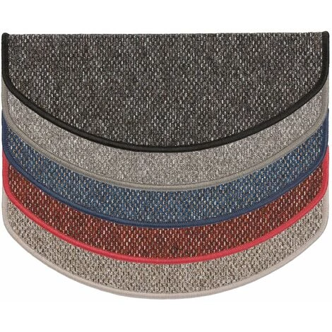 KARAT Tapis D'escalier Ponto Beige Demi-tour 19x56cm - Beige 4 KARAT Tapis D'escalier Ponto Beige Demi-tour 19x56cm - Beige – Image 4