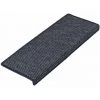 KARAT Tapis D'escalier Ponto Bleu Rectangulaire 23,5 X 65 Cm - Bleu