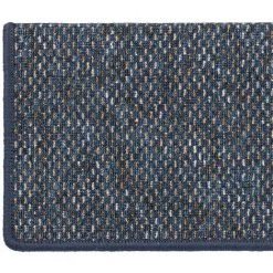 KARAT Tapis D'escalier Ponto Bleu Rectangulaire 23,5 X 65 Cm - Bleu -Tapis et paillasson Soldes 46917298 3