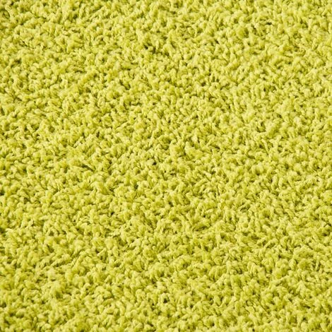 KARAT Tapis Shaggy à Poils Longs 100 X 150 Cm Vert - Vert 3 KARAT Tapis Shaggy à Poils Longs 100 X 150 Cm Vert - Vert – Image 3