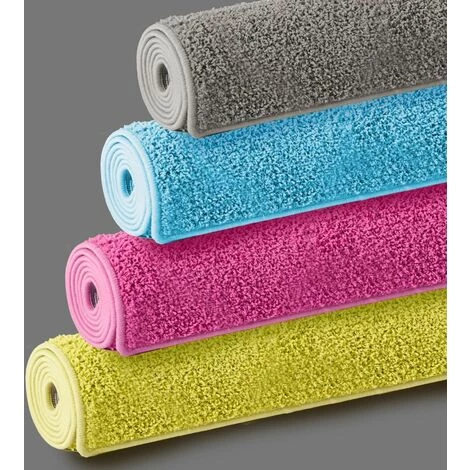 KARAT Tapis Shaggy à Poils Longs 100 X 150 Cm Vert - Vert 5 KARAT Tapis Shaggy à Poils Longs 100 X 150 Cm Vert - Vert – Image 5