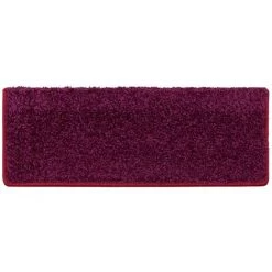KARAT Tapis D'escalier Shaggy Sphinx Rectangulaire 23,5 X 65 Cm Violet - Violet