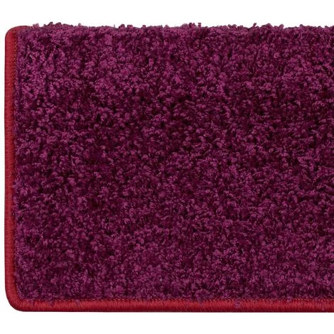 KARAT Tapis D'escalier Shaggy Sphinx Rectangulaire 23,5 X 65 Cm Violet - Violet 3 KARAT Tapis D'escalier Shaggy Sphinx Rectangulaire 23,5 X 65 Cm Violet - Violet – Image 3