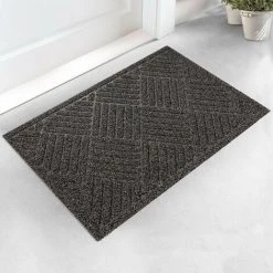 CASA PURA Paillasson Porta Anthracite 45x75 Cm - Anthracite 8 CASA PURA Paillasson Porta Anthracite 45x75 Cm - Anthracite -Tapis et paillasson Soldes 46917720 4