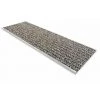 KARAT Tapis D'escalier De Sécurité Pour L'extérieur Avec Rail En Aluminium 24x60 Cm Anthracite - Anthracite