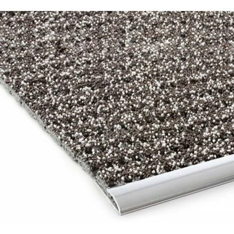 KARAT Tapis D'escalier De Sécurité Pour L'extérieur Avec Rail En Aluminium 24x60 Cm Anthracite - Anthracite 5 KARAT Tapis D'escalier De Sécurité Pour L'extérieur Avec Rail En Aluminium 24x60 Cm Anthracite - Anthracite – Image 5