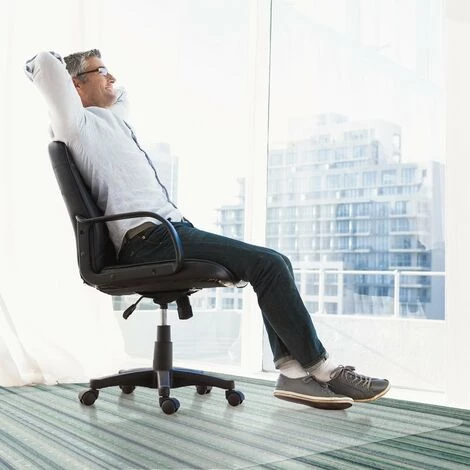 KARAT Tapis De Protection De Sol En Moquette Transparente Longue Vie 2,3 Millimètres 75x114 Cm - Transparent 4 KARAT Tapis De Protection De Sol En Moquette Transparente Longue Vie 2,3 Millimètres 75x114 Cm - Transparent – Image 4