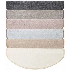 KARAT Tapis D'escalier Sundae Crème 20 19x56cm Semi-circulaire - Crème 8 KARAT Tapis D'escalier Sundae Crème 20 19x56cm Semi-circulaire - Crème -Tapis et paillasson Soldes 46918350 4