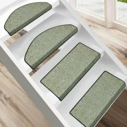 KARAT Tapis D'escalier York Vert 41 19x56cm - Vert 9 KARAT Tapis D'escalier York Vert 41 19x56cm - Vert -Tapis et paillasson Soldes 46918468 5