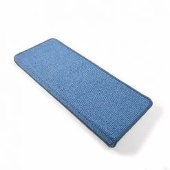 KARAT Tapis D'escalier Tobago Rectangulaire Bleu 80 - Bleu