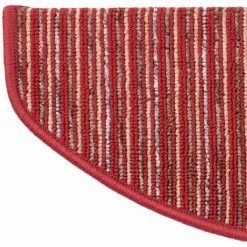 KARAT Tapis D'escalier Trier Rouge 19x56cm Semi-circulaire - Rouge 7 KARAT Tapis D'escalier Trier Rouge 19x56cm Semi-circulaire - Rouge -Tapis et paillasson Soldes 46918484 3