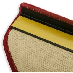 KARAT Tapis D'escalier Via Veneto Rouge Semi-circulaire - Rouge 7 KARAT Tapis D'escalier Via Veneto Rouge Semi-circulaire - Rouge -Tapis et paillasson Soldes 46918490 3