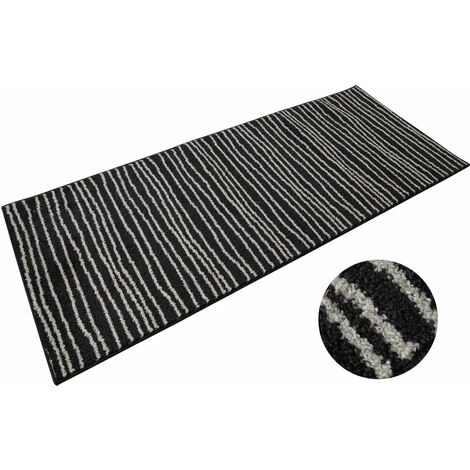KARAT Tapis Sur Mesure Larache Largeur 133 X 100 Cm - Noir/Blanc 1 KARAT Tapis Sur Mesure Larache Largeur 133 X 100 Cm - Noir/Blanc