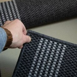 KARAT Tapis De Passage Sur Mesure Natura Aspect Sisal Anthracite 80 X 100 Cm - Anthracite 7 KARAT Tapis De Passage Sur Mesure Natura Aspect Sisal Anthracite 80 X 100 Cm - Anthracite -Tapis et paillasson Soldes 47148116 3