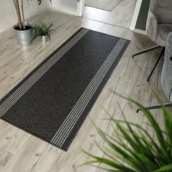 KARAT Tapis De Passage Sur Mesure Natura Aspect Sisal Anthracite 80 X 100 Cm - Anthracite 9 KARAT Tapis De Passage Sur Mesure Natura Aspect Sisal Anthracite 80 X 100 Cm - Anthracite -Tapis et paillasson Soldes 47148116 5