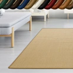 KARAT Tapis Sur Mesure Nature Salvador Beige 50 X 50 Cm - Nature -Tapis et paillasson Soldes 47156199 5