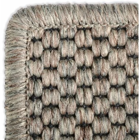 KARAT Chemin De Tapis Sur Mesure Aspect Sisal Calcutta Taupe 66 X 50 Cm - Taupe 3 KARAT Chemin De Tapis Sur Mesure Aspect Sisal Calcutta Taupe 66 X 50 Cm - Taupe – Image 3