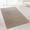 KARAT Tapis De Passage Sur Mesure Lyon 94 Marron Chiné 50 X 100 Cm - Marron