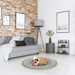 Tapis Ronds En Coton 90cm Lavables En Machine Tissés à La Main Glands Tapis Cercle Tapis Chic Motif Bohème Tapis De Sol Tapis Bohème Pour Chambre Salon Canapé Table Basse Balançoire Chaise Côté Lit (92 * 92),HANBING 8 Tapis Ronds En Coton 90cm Lavables En Machine Tissés à La Main Glands Tapis Cercle Tapis Chic Motif Bohème Tapis De Sol Tapis Bohème Pour Chambre Salon Canapé Table Basse Balançoire Chaise Côté Lit (92 * 92),HANBING -Tapis et paillasson Soldes 47162021 4