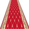Tapis De Couloir D'entrée De Couloir Rouge Vintage Tapis De Couloir Long Et étroit Pour Couloir 0,6 M 0,9 M 1,2 M 1,4 M 1,6 M Tapis De Sol Lavable Antidérapant (90 * 100),HANBING