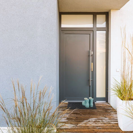 Relaxdays Paillasson Caoutchouc, 40 X 60 Cm, Antidérapant, Résistant, Caillebotis Extérieur, Tapis Entrée, Picots, Noir 3 Relaxdays Paillasson Caoutchouc, 40 X 60 Cm, Antidérapant, Résistant, Caillebotis Extérieur, Tapis Entrée, Picots, Noir – Image 3