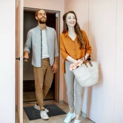 Relaxdays Paillasson Caoutchouc, 40 X 60 Cm, Antidérapant, Résistant, Caillebotis Extérieur, Tapis Entrée, Clés, Noir 8 Relaxdays Paillasson Caoutchouc, 40 X 60 Cm, Antidérapant, Résistant, Caillebotis Extérieur, Tapis Entrée, Clés, Noir -Tapis et paillasson Soldes 47251725 4