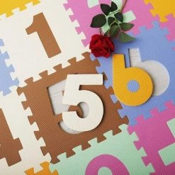 UNHO Tapis De Puzzles En Mousse Pour BéBé 142x142cm Tapis D’Éveil Épais Jeux Enfant Dalles De Sol Souple Avec Clôture Alphabet/Chiffres 9 UNHO Tapis De Puzzles En Mousse Pour BéBé 142x142cm Tapis D’Éveil Épais Jeux Enfant Dalles De Sol Souple Avec Clôture Alphabet/Chiffres -Tapis et paillasson Soldes 47364098 5