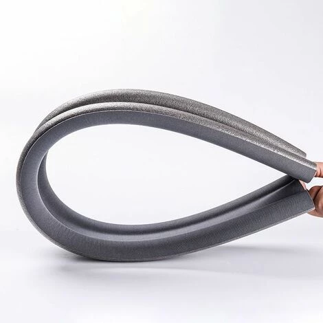 SUPERMARKET Bas De Porte Double Isolant Boudin De Porte Stop Froid Bas De Porte Isolant Double Boudin Protection Contre Courants D'air Anti Bruit Joint De Porte Interieur Universel Etanche (Gris, 1 Pièce),Superma 3 SUPERMARKET Bas De Porte Double Isolant Boudin De Porte Stop Froid Bas De Porte Isolant Double Boudin Protection Contre Courants D'air Anti Bruit Joint De Porte Interieur Universel Etanche (Gris, 1 Pièce),Superma – Image 3