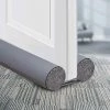 TANABATA Bas De Porte Double Isolant. Boudin De Porte Stop Froid. Bouchon De Tirage. Bas De Porte Double Isolant. Anti-airflow Et Bruit. Block Insectes. Gris Bilatéral