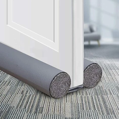 TANABATA Bas De Porte Double Isolant. Boudin De Porte Stop Froid. Bouchon De Tirage. Bas De Porte Double Isolant. Anti-airflow Et Bruit. Block Insectes. Gris Bilatéral 1 TANABATA Bas De Porte Double Isolant. Boudin De Porte Stop Froid. Bouchon De Tirage. Bas De Porte Double Isolant. Anti-airflow Et Bruit. Block Insectes. Gris Bilatéral