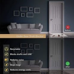 TANABATA Bas De Porte Double Isolant. Boudin De Porte Stop Froid. Bouchon De Tirage. Bas De Porte Double Isolant. Anti-airflow Et Bruit. Block Insectes. Gris Bilatéral 8 TANABATA Bas De Porte Double Isolant. Boudin De Porte Stop Froid. Bouchon De Tirage. Bas De Porte Double Isolant. Anti-airflow Et Bruit. Block Insectes. Gris Bilatéral -Tapis et paillasson Soldes 47522821 4