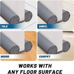 TANABATA Bas De Porte Double Isolant. Boudin De Porte Stop Froid. Bouchon De Tirage. Bas De Porte Double Isolant. Anti-airflow Et Bruit. Block Insectes. Gris Bilatéral 9 TANABATA Bas De Porte Double Isolant. Boudin De Porte Stop Froid. Bouchon De Tirage. Bas De Porte Double Isolant. Anti-airflow Et Bruit. Block Insectes. Gris Bilatéral -Tapis et paillasson Soldes 47522821 5
