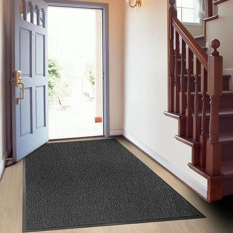Tapis D'entrée Sky | LxL 90 X 120 Cm | Anthracite | Certeo - Anthracite 2 Tapis D'entrée Sky | LxL 90 X 120 Cm | Anthracite | Certeo - Anthracite – Image 2