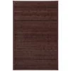 LOLAHOME Tapis De Passage Industriel En Bambou Marron 90x60 Cm