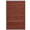 LOLAHOME Tapis De Passage Industriel En Bambou Marron 90x60 Cm