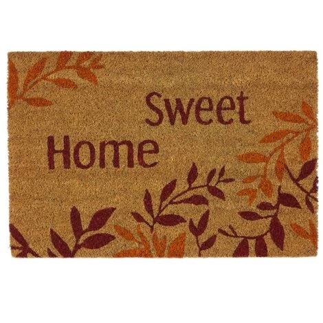 LOLAHOME Paillasson Antidérapant En Fibre De Coco Marron 60x40 Cm 1 LOLAHOME Paillasson Antidérapant En Fibre De Coco Marron 60x40 Cm