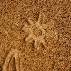 LOLAHOME Tapis De Fleurs En Fibre De Coco Marron Antidérapant 60x40 Cm. 5 LOLAHOME Tapis De Fleurs En Fibre De Coco Marron Antidérapant 60x40 Cm. -Tapis et paillasson Soldes 47740686 3