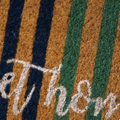 LOLAHOME Paillasson à Rayures Antidérapant Marron Fibre De Coco 60x40 Cm 3 LOLAHOME Paillasson à Rayures Antidérapant Marron Fibre De Coco 60x40 Cm – Image 3