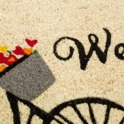 LOLA HOME Paillasson Antidérapant En Fibre De Coco Naturelle Orange 40x60 Cm 7 LOLA HOME Paillasson Antidérapant En Fibre De Coco Naturelle Orange 40x60 Cm -Tapis et paillasson Soldes 47741003 4