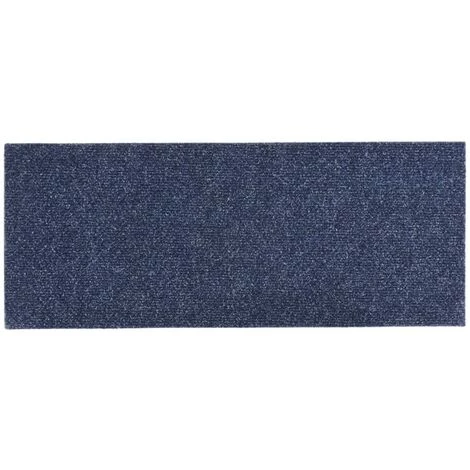 VidaXL Tapis D'escalier Autocollants Rectangulaire 15 Pcs 60x25 Cm - Bleu 4 VidaXL Tapis D'escalier Autocollants Rectangulaire 15 Pcs 60x25 Cm - Bleu – Image 4