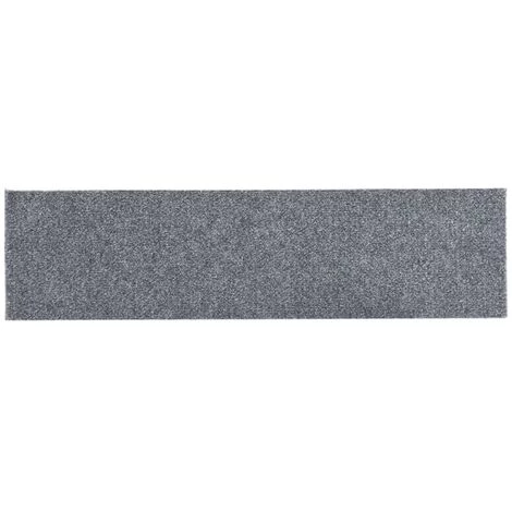 VidaXL Tapis D'escalier Autocollants Rectangulaire 15 Pcs 76x20 Cm - Gris 4 VidaXL Tapis D'escalier Autocollants Rectangulaire 15 Pcs 76x20 Cm - Gris – Image 4