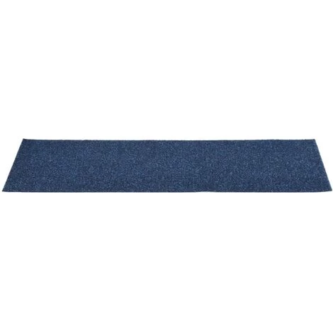 VidaXL Tapis D'escalier Autocollants Rectangulaire 15 Pcs 76x20cm Bleu - Bleu 3 VidaXL Tapis D'escalier Autocollants Rectangulaire 15 Pcs 76x20cm Bleu - Bleu – Image 3
