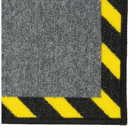 KARAT Tapis Protège Câbles 40 X 220 Cm - Gris 2 KARAT Tapis Protège Câbles 40 X 220 Cm - Gris – Image 2