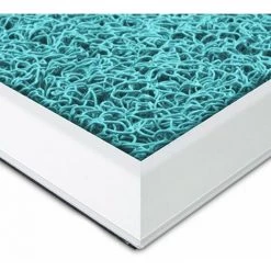 ETM Tapis De Désinfection En Aluminium Hygienic Mat Tapis à Spaghetti Turquoise Taille: 48x68cm - Turquoise -Tapis et paillasson Soldes 48377604 3