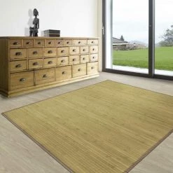 CASA PURA Tapis En Bambou Tibet 50 X 80 Cm La Nature - Nature -Tapis et paillasson Soldes 48377712 4
