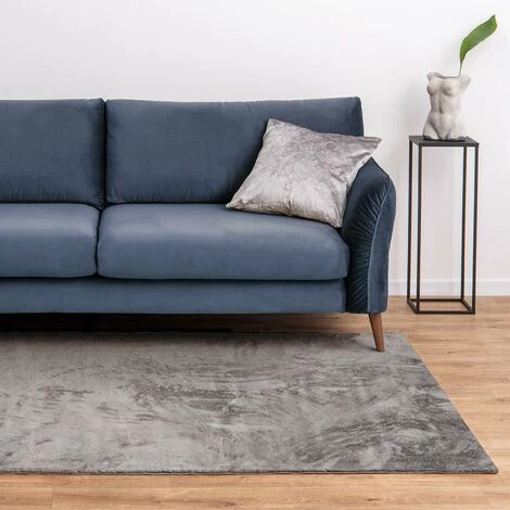 KARAT Tapis à Poils Soft Paradise Gris 120 X 170 Cm - Gris 5 KARAT Tapis à Poils Soft Paradise Gris 120 X 170 Cm - Gris – Image 5